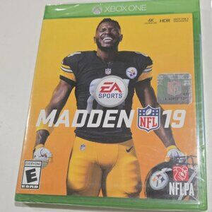 NEW Madden NFL 19 Xbox One Football Sports, NWT unopened sealed